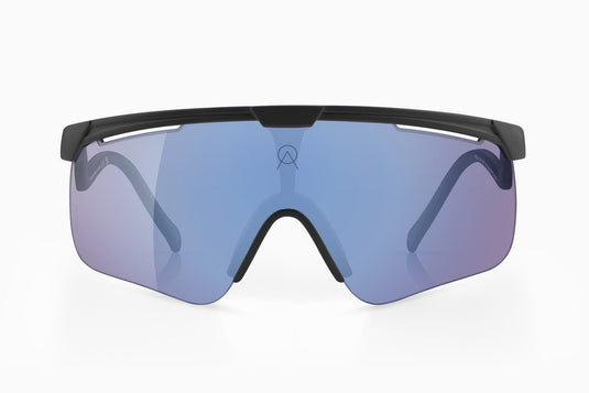 Alba optics fietsbril - - delta black vzum f-lens flamingo