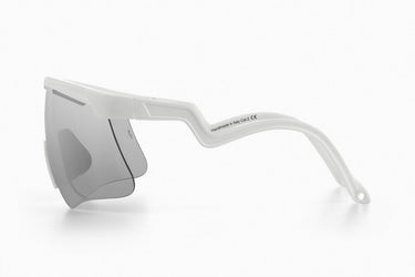 Alba optics fietsbril - delta white vzum alu lei