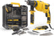 Powerplus elektrische klopboormachine powx0265 - 2 in 1: boren en hamerboren, 800 w boormachine, links en rechts schroeven - met 78 acc.