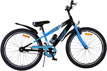Volare sportivo kinderfiets - jongens - 24 inch - zwart blauw