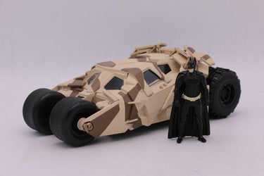 Jada toys batman the dark knight diecast model 1 24 2008 batmobile camo with figure