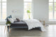 Beddinghouse - jersey - split-topper - hoeslaken - 180x220 cm - antraciet