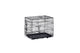 Beeztees hondenbench s - bench - 2 deuren - inklapbaar - zwart - 62x44,5x50 cm