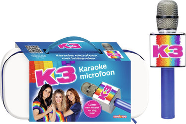 K3 karaoke microfoon met foto