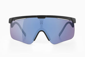 Alba optics fietsbril - - delta black vzum f-lens flamingo