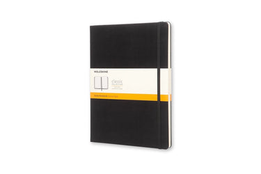 Moleskine classic notitieboek - extra large - hardcover - gelinieerd - zwart
