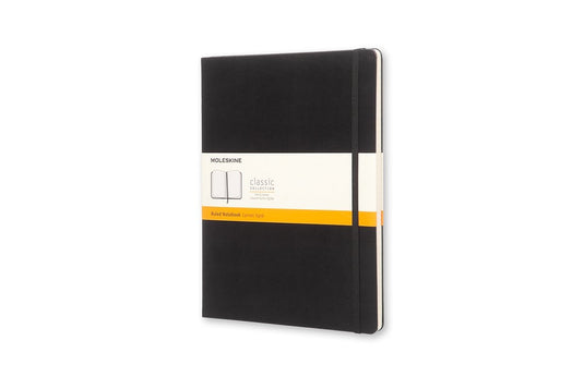 Moleskine classic notitieboek - extra large - hardcover - gelinieerd - zwart