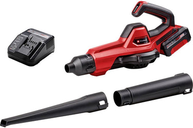 Einhell accu universele blazer ge-ub 18 250 li e kit - power x-change - 18 v li-ion - blaassnelheid: 250 km h - 3-delige buis - elektr. snelheidsregeling met led-indicatie - incl. 4.0 ah accu en lader
