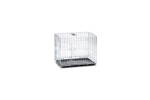 Beeztees hondenbench s - bench - 2 deuren - inklapbaar - verzinkt - 62x44,5x50 cm