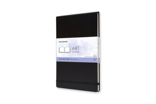 Moleskine art aquarel album - a4 - hardcover - zwart