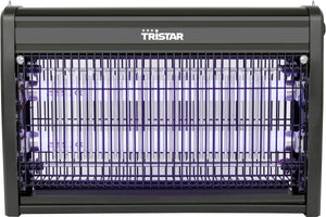 Tristar iv-3721 - insectenlamp 12w - uv led lampen - makkelijk op te hangen - uitneembaar opvangbakje