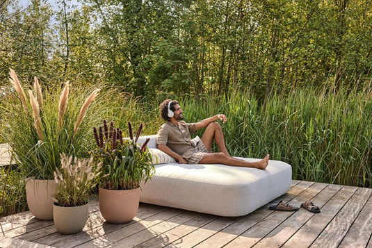 Elho sereh rond 47 - bloempot voor binnen buiten - 100% gerecycled plastic - ø 47.0 x h 40.1 cm - scandinavisch groen