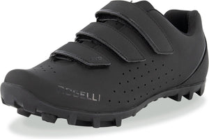 Rogelli ab-650 mtb schoenen heren en dames - fietsschoenen mountainbike - zwart - maat 44