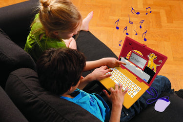 Lexibook ordinateur portable éducatif bilingue le roi lion (fr en)