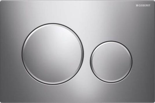 Geberit sigma 20 bedieningspaneel - chroom