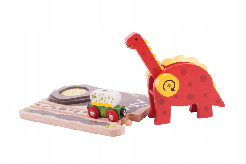 Load image into Gallery viewer, Bigjigs houten dino kraan
