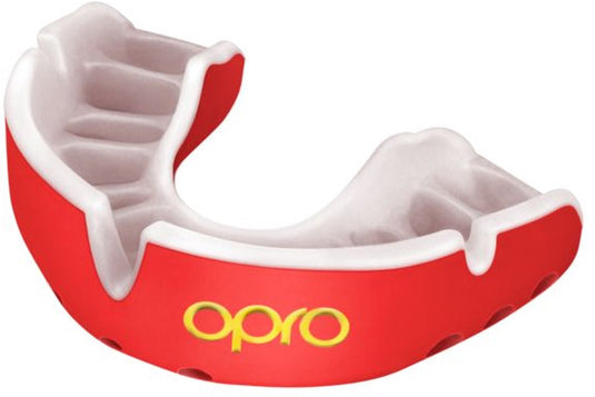 Opro gold ultra fit mouthguard hockey bitje - maat l