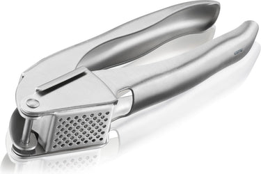 Gefu imprensa knoflookpers – rvs knoflookpers – ergonomische greep – vaatwasserbestendig