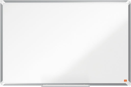 Nobo premium plus magnetisch whiteboard emaille - met pennengoot - inclusief whiteboard marker - 900x600mm