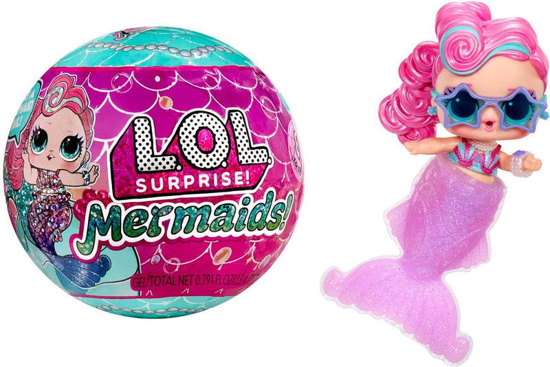 Load image into Gallery viewer, L.o.l. surprise! mermaids minipoppen - verrassingsitem
