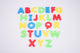 Tickit® doorschijnende letters hoofdletters.