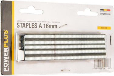 Powerplus powair0331 nieten - voor nietmachine tacker - type a - 20mm - 1000stuks