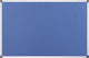 Bi-office viltbord blauw 120x90 cm