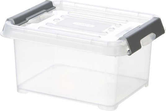 Curver | handige box - plus 2l + grijze clips met deksel