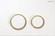Geberit omega20 bedieningsplaat - 2-toets spoeling - rond - wit goud wit
