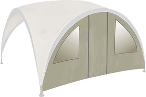 Bo-camp - zijwand voor party shelter - large - met deur en ramen