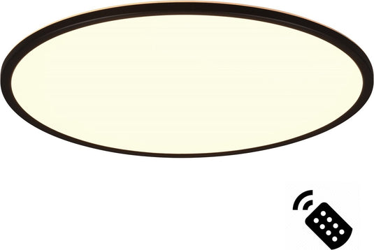 Rl live your light reality scott - plafondlamp - zwart mat - incl. 1x smd 30 w - zwenkbaar