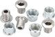 Shimano bladboutset buitenblad m8x8,5 fc-m430 390 diversen (4 stuks)