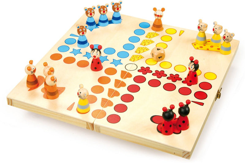 Load image into Gallery viewer, Small foot - houten ludo dieren
