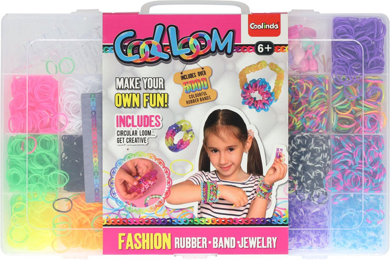 Load image into Gallery viewer, Paulinda loom opbergbox creatief speelgoed 5000dlg kleurrijke loombandjes.
