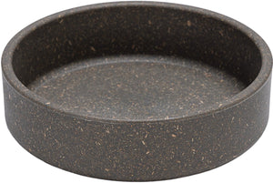 Designed by lotte eetbak noor - voerbak - drinkbak - kat - bamboe - grijs - 12 cm
