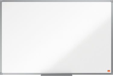 Nobo essence magnetisch whiteboard - 90x60cm - met pennengoot - bord van gelakt staal - wit