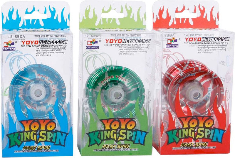 Load image into Gallery viewer, Van manen jojo yoyo king spin junior 15 cm aluminium
