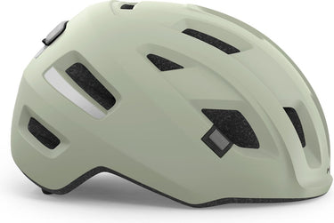 Met e-mob fietshelm mannen vrouwen - fietshelm e bike volwassenen - maat l (58-61cm) - nta8776 - moss gray