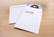 Raadhuis akte envelop - 229x324mm - c4 - wit - met plakstrip - venster links - 25 stuks