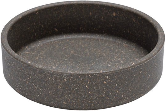 Designed by lotte eetbak noor - voerbak - drinkbak - kat - bamboe - grijs - 12 cm