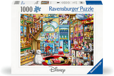 Ravensburger puzzel disney in de speelgoedwinkel - legpuzzel - 1000 stukjes