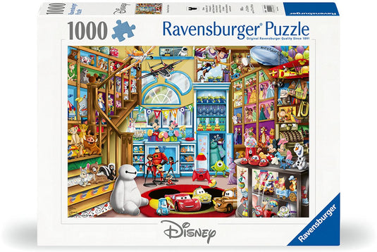 Ravensburger puzzel disney in de speelgoedwinkel - legpuzzel - 1000 stukjes