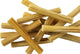 Petsnack - hondensnack - geperste kauwstaaf - gedroogde buffelhuid - 12.5x1.5 cm - 25 stuks