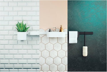 Hansgrohe wallstoris handdoekrail 58.1x3.9x8.1cm zwart mat
