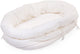Childhome omrander voor rattan wieg – jersey katoen – ecru – beschermrand – zachte bumper