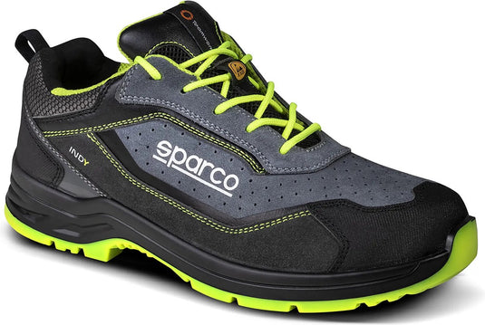 Sparco werkschoenen s1ps - indy texas - grijs geel — grey — 43