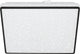 Briloner - led plafonniére - plafondlamp met sterrenhemel - met ster decor - neutraal wit licht - zwart - 27x27x4.5 cm