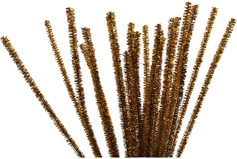 Load image into Gallery viewer, Creativ company chenille goud 30cm, 24st.
