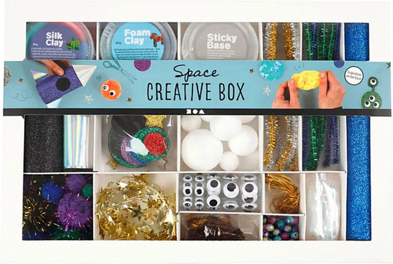 Load image into Gallery viewer, Creative company knutselpakket naar de ruimte 54460 - hobbypakket
