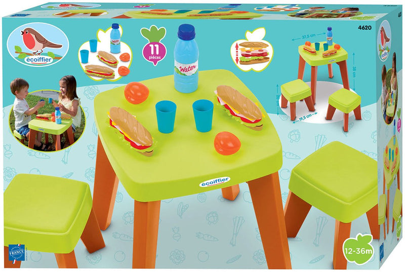 Load image into Gallery viewer, Écoiffier ecoiffier picknicktafel speelset - 10dlg.

